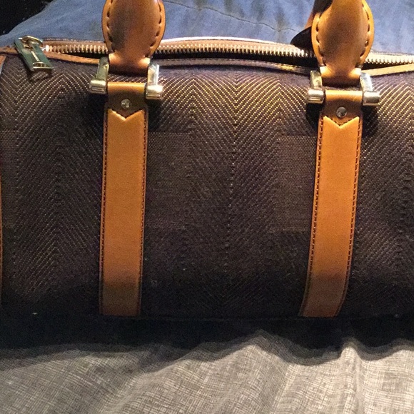 Tweed burberry bag - Picture 4 of 8